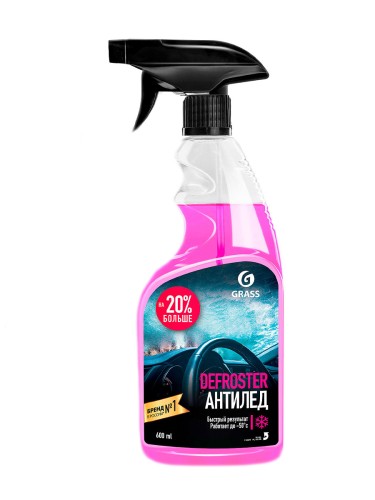 GraSS "Defroster" - средство для размораживания стекол и замков 600мл