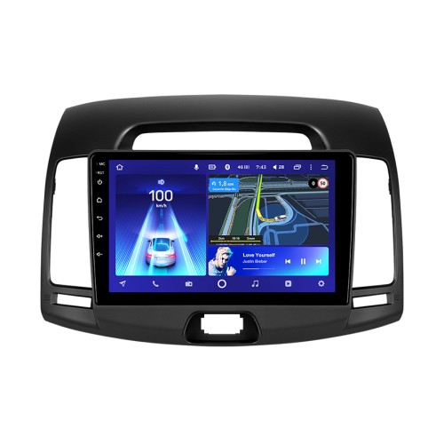 Штатная магнитола Teyes X1 Wi-Fi + 4G Hyundai Elantra 4 HD 2006-2012 9" (2+32Gb)