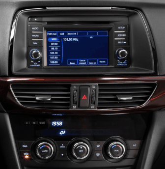 Переходная рамка для установки автомагнитолы Carav 22-435 MAZDA (6), Atenza 2012-2015 9"