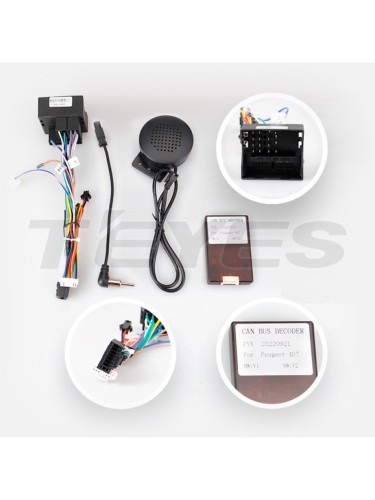 Штатная магнитола Teyes X1 Wi-Fi + 4G Peugeot 407 1 2004-2011 9" (F1) серебристая рамка  (2+32Gb) 