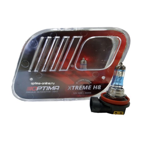 Галогенные лампы Optima Xtreme H8 4200K (пара)