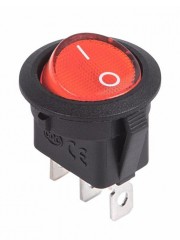 Кнопка врезная с подсветкой 