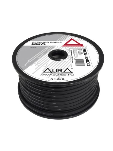 Акустический кабель AuRa SCE-2400 MkII 2*4mm (12AWG) 1м