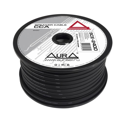 Акустический кабель AuRa SCE-2400 MkII 2*4mm (12AWG) 1м