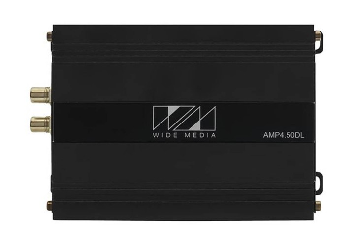 4-х канальный автомобильный усилитель Wide Media AMP4.50DL