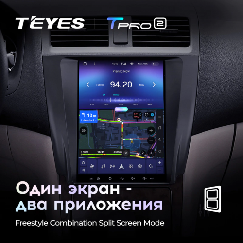 Штатная магнитола Teyes TPRO 2 Honda Accord 7 CM UC CL (MJD) 2002-2008