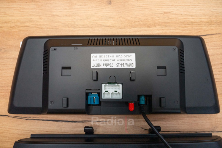 Штатная магнитола Radiola для BMW 7-series 2012-2015 12,3" NBT RDL-1267 L