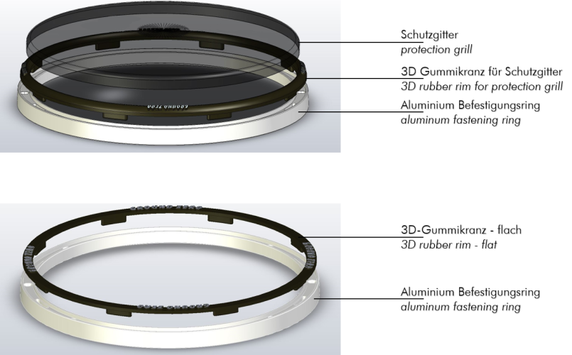 Гриль (защитная решетка) Ground Zero GZPG 250B