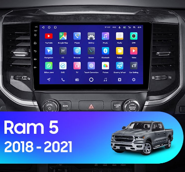 Штатная магнитола Teyes CC2L Plus Dodge Ram 5 V DT 2018-2021 (0Din)
