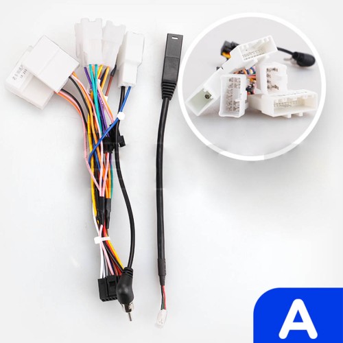 Установочный комплект Teyes для Toyota Camry 7 XV50 XV55 2011-2014 10.2" (Вариант A) авто с монохроным дисплеем