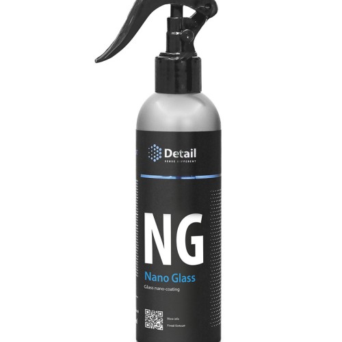 DETAIL "Nano Glass" - гидрофобное покрытие для стекол (антидождь) 250мл