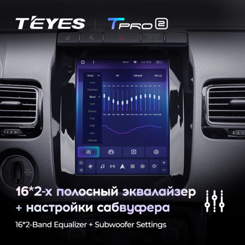 Штатная магнитола Teyes TPRO 2 DS Volkswagen Touareg 2010-2018