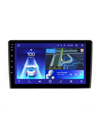 Штатная магнитола Teyes X1 Wi-Fi + 4G Renault Duster 2015-2020 / Lada Largus 1 2021 9" (F1) (2+32Gb)