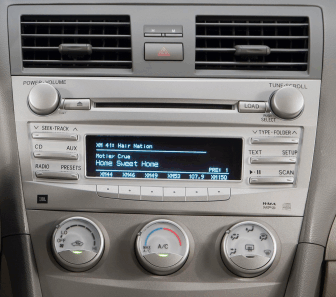 Переходная рамка для установки автомагнитолы Carav 22-440 TOYOTA Camry, Aurion 2006-2011 / DAIHATSU Altis 2006-2011 9"