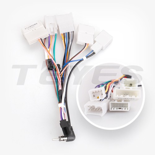 Установочный комплект Teyes для Toyota Land Cruiser LC 100 2002-2007 9" (Вариант A)