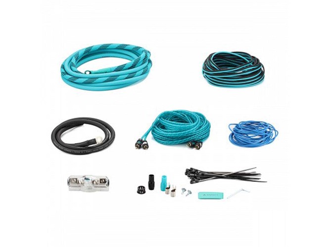 Комплект проводов Aspect для подключения 2-х канального усилителя, бескислородная медь (OFC) 4 AWG 2RCA-2RCA