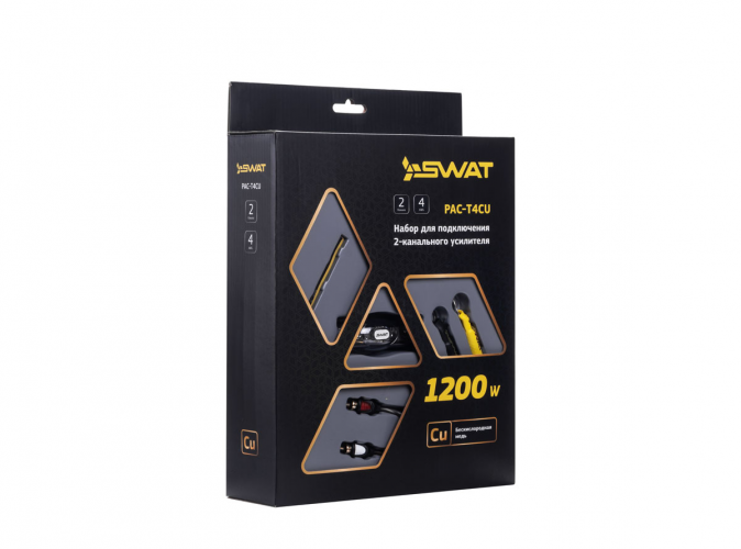 Набор для подключения усилителя SWAT PAC-T4CU
