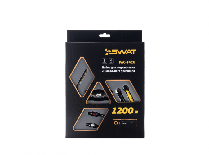 Набор для подключения усилителя SWAT PAC-T4CU