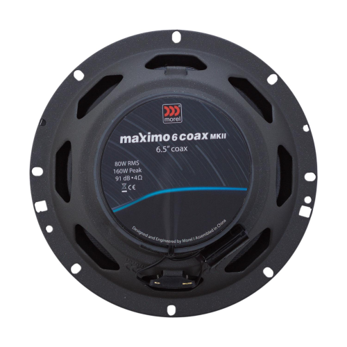 Morel Maximo Coax 6 MkII 2-х полосная коаксиальная акустика 16,5 см (пара)