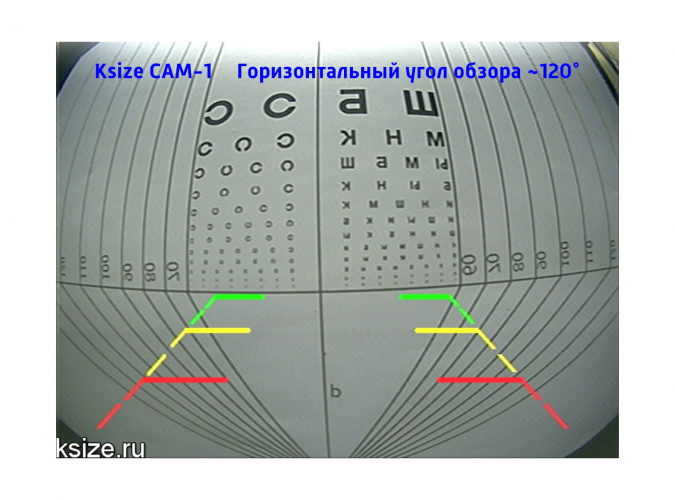 CAM-1 камера заднего вида универсальная (цилиндр 18,5 мм)