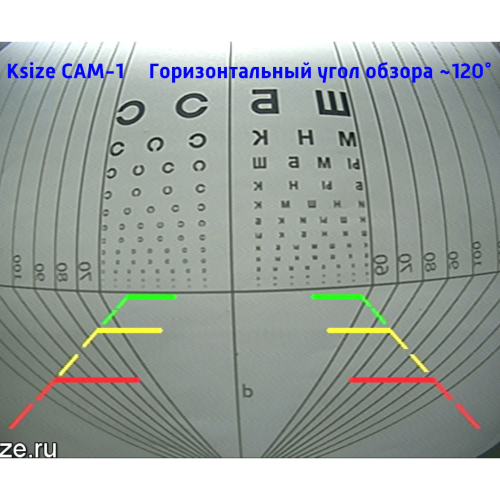 CAM-1 камера заднего вида универсальная (цилиндр 18,5 мм)