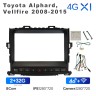 Штатная магнитола Teyes X1 Wi-Fi + 4G 9" для Toyota Alphard, Vellfire 2008-2015