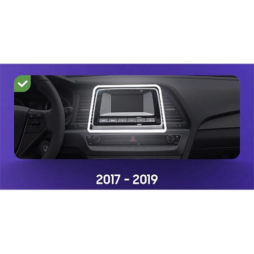 Штатная магнитола Teyes CC3 2K Hyundai Sonata 7 LF 2017-2019 9"