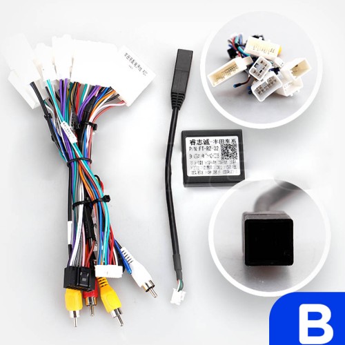 Установочный комплект Teyes для Toyota Camry 7 XV50 XV55 2011-2014 10.2" (Вариант B) авто с цветным дисплеем или усилителем звука