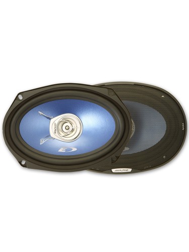 Alpine SXE-69C2 2-х полосная коаксиальная акустика 15*23 см (пара)