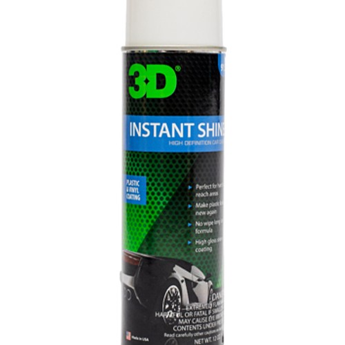 3D Instant Shine - аэрозоль для придания блеска пластика 0,340г