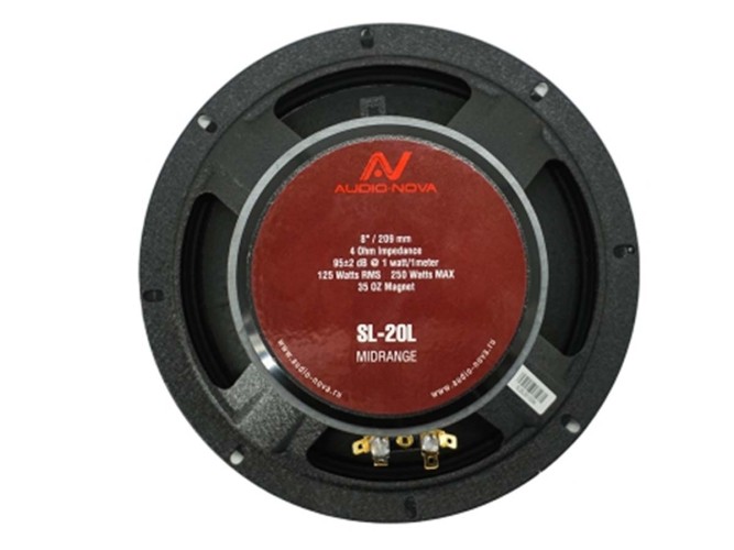 Audio Nova SL-20L мидбас 8" (20см) (пара)