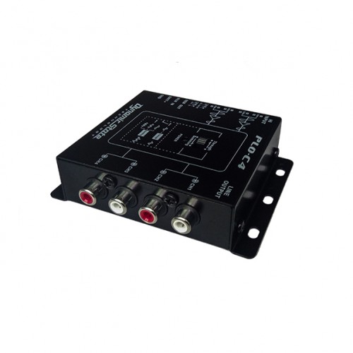 Dynamic State PLO-C4 PRO Series 4-канальный преобразователь высокоуровневого сигнала в линейный
