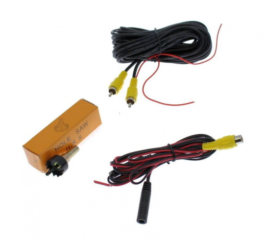 CAM-6L камера заднего вида универсальная врезная (20мм) на горизонтальную поверхность