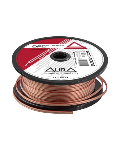 Акустический кабель AuRa SCC-3075 2*0,75mm (18AWG) 1м