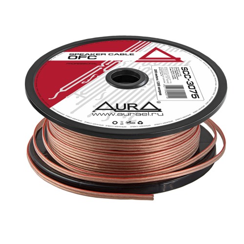 Акустический кабель AuRa SCC-3075 2*0,75mm (18AWG) 1м