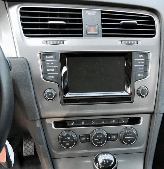 Переходная рамка для установки автомагнитолы Carav 22-048 VOLKSWAGEN Golf 7 2012+ 10"
