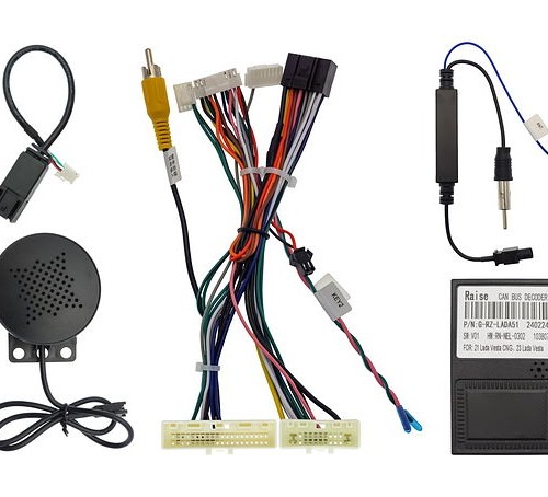 Комплект проводов для установки в Лада Веста (Vesta NG) 23+ (основ., ант., м.руль, CAN)