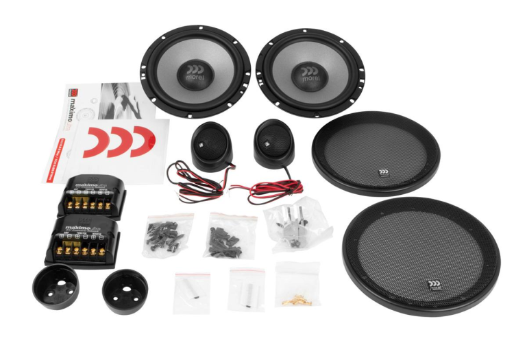 Morel Maximo Ultra Coax 602 2-х полосная компонентная акустика 16,5 см (комплект)