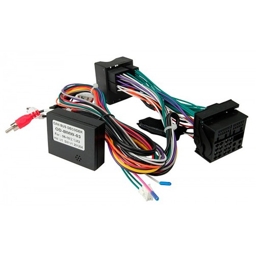 Набор проводов для подключения в BMW X3 (E83) 2004-2010 (Питание, Динамики, Антенна, Руль, R