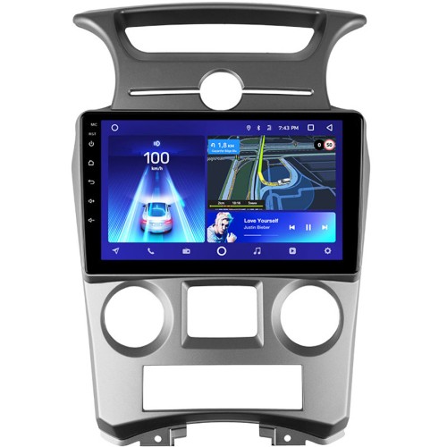 Штатная магнитола Teyes X1 Wi-Fi + 4G Kia Carens UN 2006-2012 9" (2+32Gb) (F2) авто с климатом