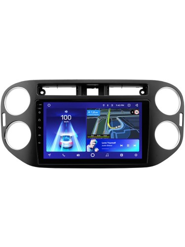 Штатная магнитола Teyes CC3 2K 360° Volkswagen Tiguan 1 NF 2006-2017 9" (F1) black
