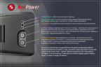 Универсальный двухканальный видеорегистратор RedPower DVR-UNI-G DUAL в обхват ножки зеркала