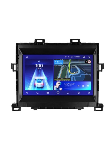 Штатная магнитола Teyes X1 Wi-Fi + 4G Toyota Alphard H20 2008-2014 9" (2+32Gb)