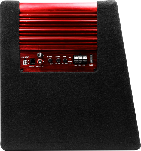 Активный автомобильный сабвуфер УРАЛ АС-У12А ЧЕРНЫЙ