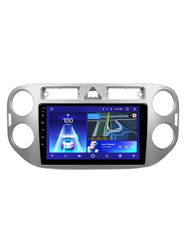 Штатная магнитола Teyes CC3 2K 360° Volkswagen Tiguan 1 NF 2006-2017 9" (F2) grey