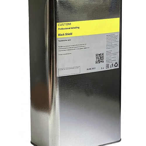Custom "Black Shield" - чернитель шин и пластиковых поверхностей на силиконовой основе 5л
