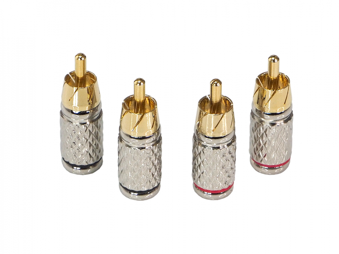RCA-коннектор AuRa RCA-P601 (4 шт)