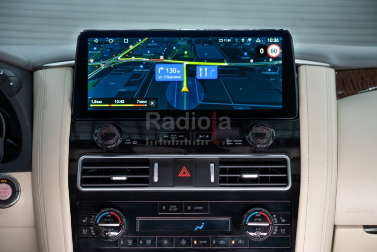 Штатная магнитола Radiola Android 12,3" для Infiniti QX80 и Nissan Patrol 2010-2021 RDL-QX80/Patrol