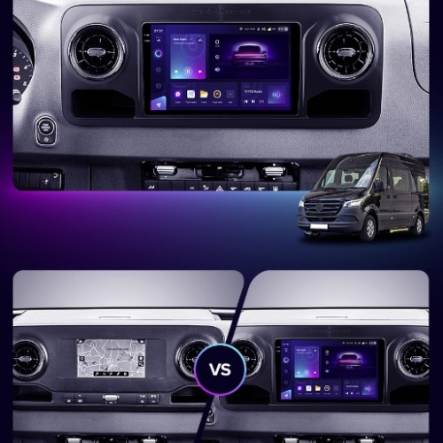 Штатная магнитола Teyes CC3 2K для Mercedes-Benz Sprinter 2018-2022 10&quot;