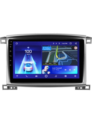 Штатная магнитола Teyes CC2 Plus Toyota Land Cruiser LC 100 / Lexus LX470 2002-2007 10.2"